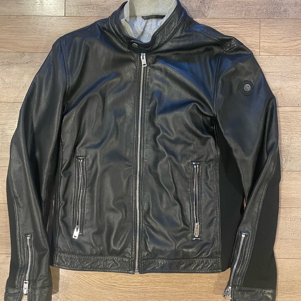 Men’s Diesel leather jacket